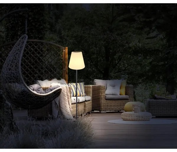 Globo 33897 - Lampă solară LED RGB cu senzor, LED 0,1W, 3V, IP44