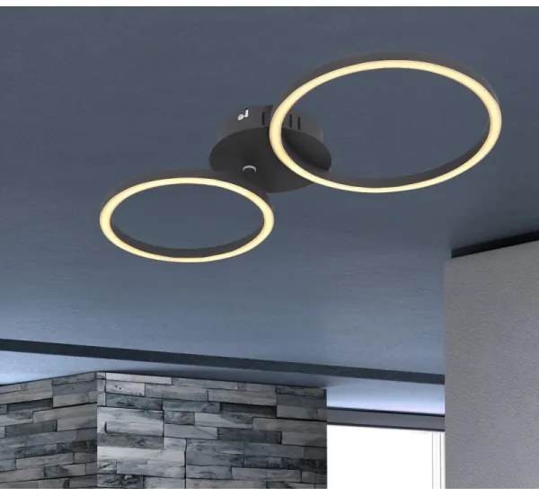 Lustră LED aplicată KENDY LED/24W/230V Globo 67233-24S