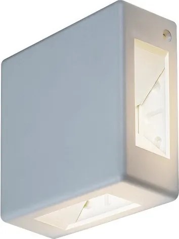 Aplica LED iluminat exterior ambiental IP54 Lippa alb