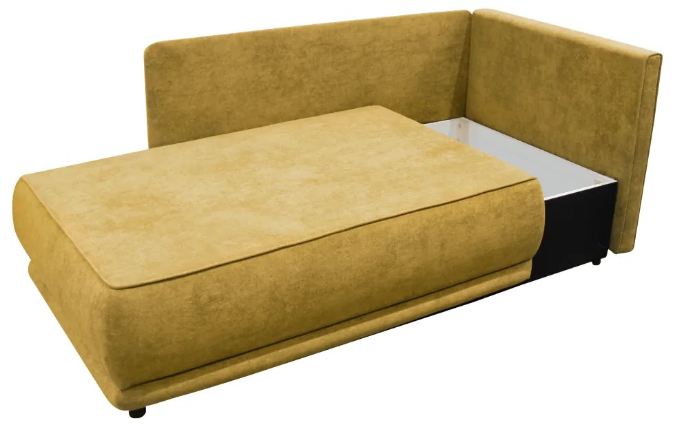 Canapea extensibila, mustar, pe dreapta LIAMI