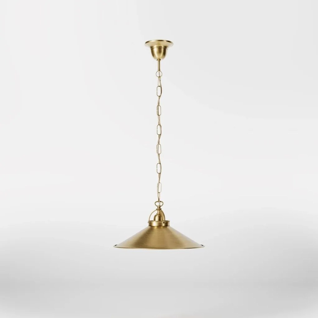 Pendul stil industrial din alama personalizabila Alice 35cm