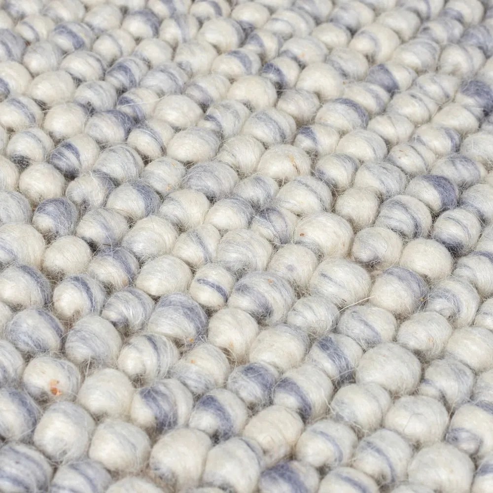 Covor albastru deschis țesut manual din amestesc de lână 120x170 cm Minerals – Flair Rugs