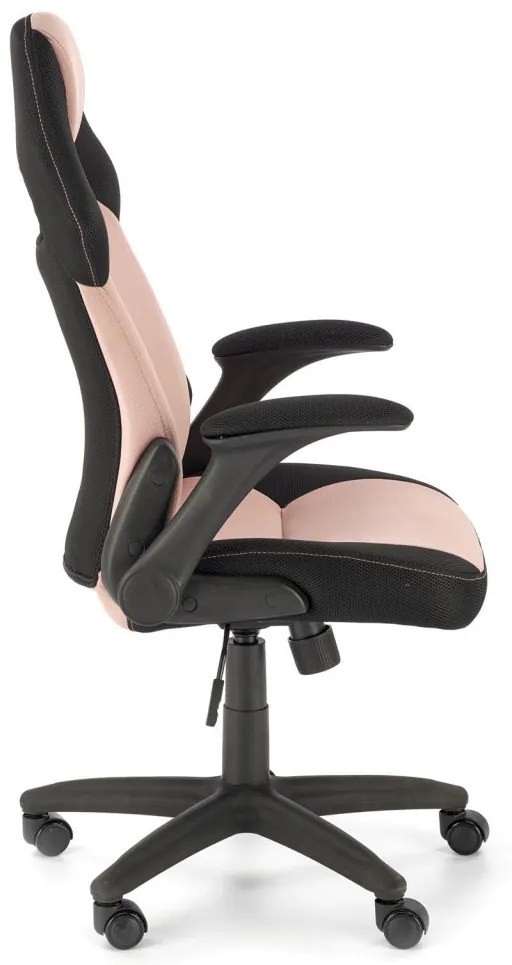 Scaun de birou Bloom roz/negru H120 cm
