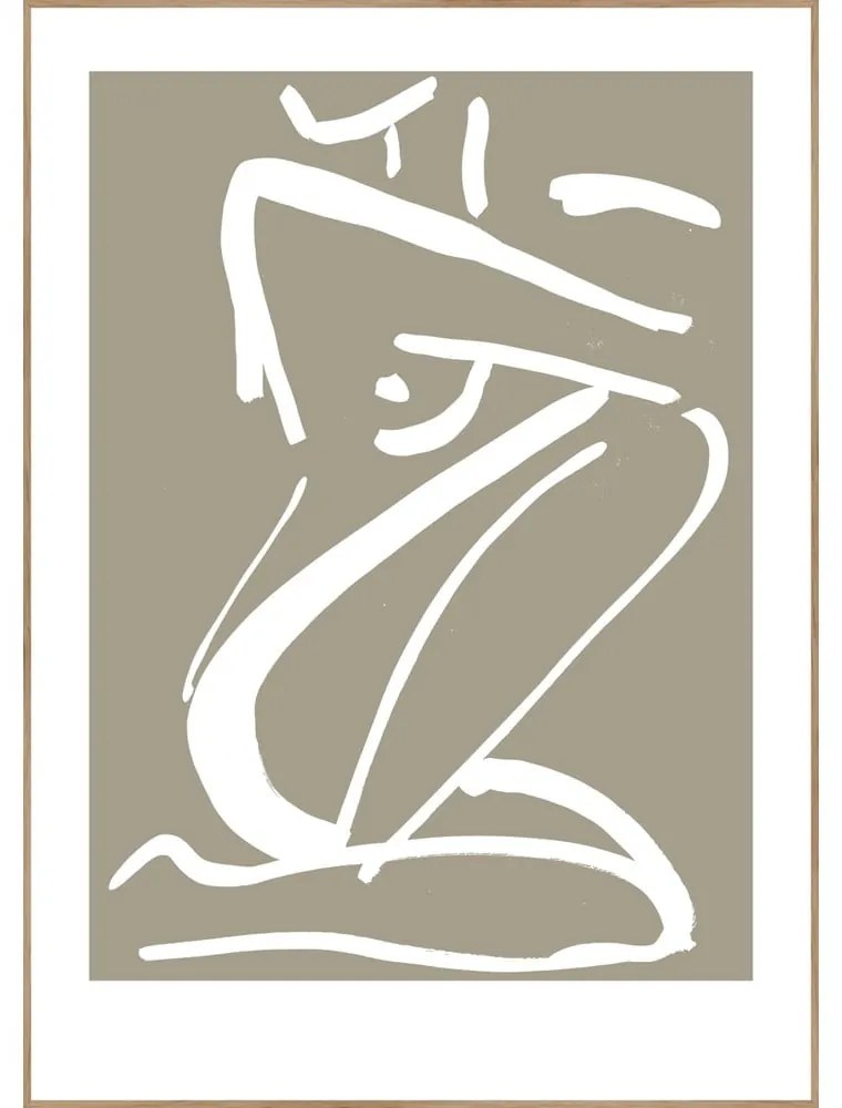 Tablou 70x100 cm Sketch no. 4 – Malerifabrikken