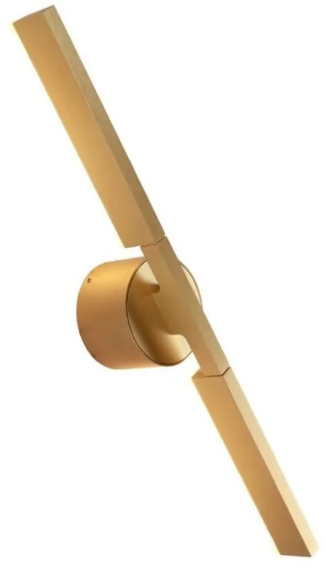 Aplica LED ambientala stil minimalist Merano II aurie