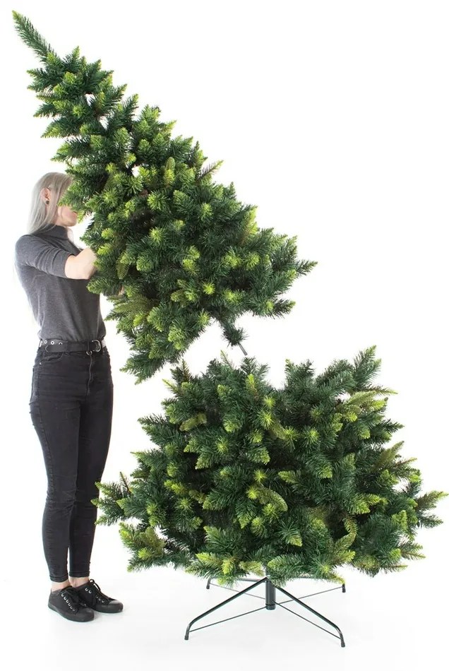 AmeliaHome Pom de Crăciun Klaus pin, 150 cm