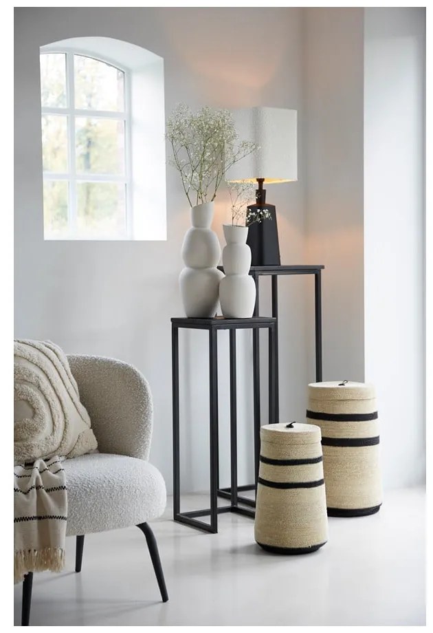 Vază crem din ceramică Aram – Light &amp; Living