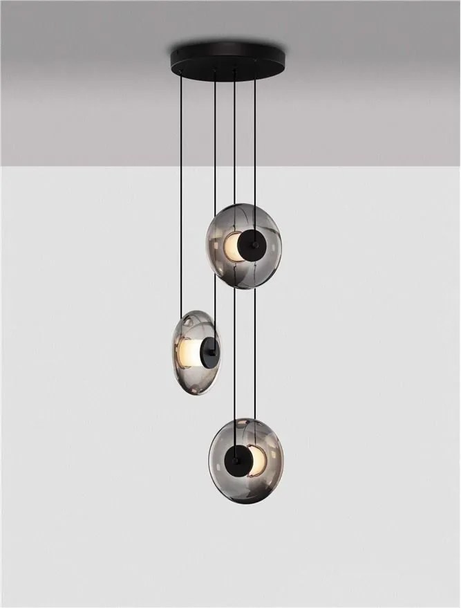 Lustra LED suspendata design modern decorativ SKIA 3L