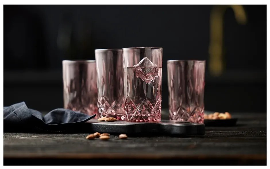 Pahare 4 buc. 380 ml Highball Sorrento – Lyngby Glas