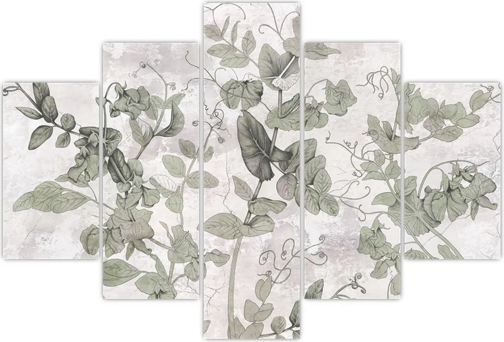 Tablou - Plante in ipsos (150x105 cm)