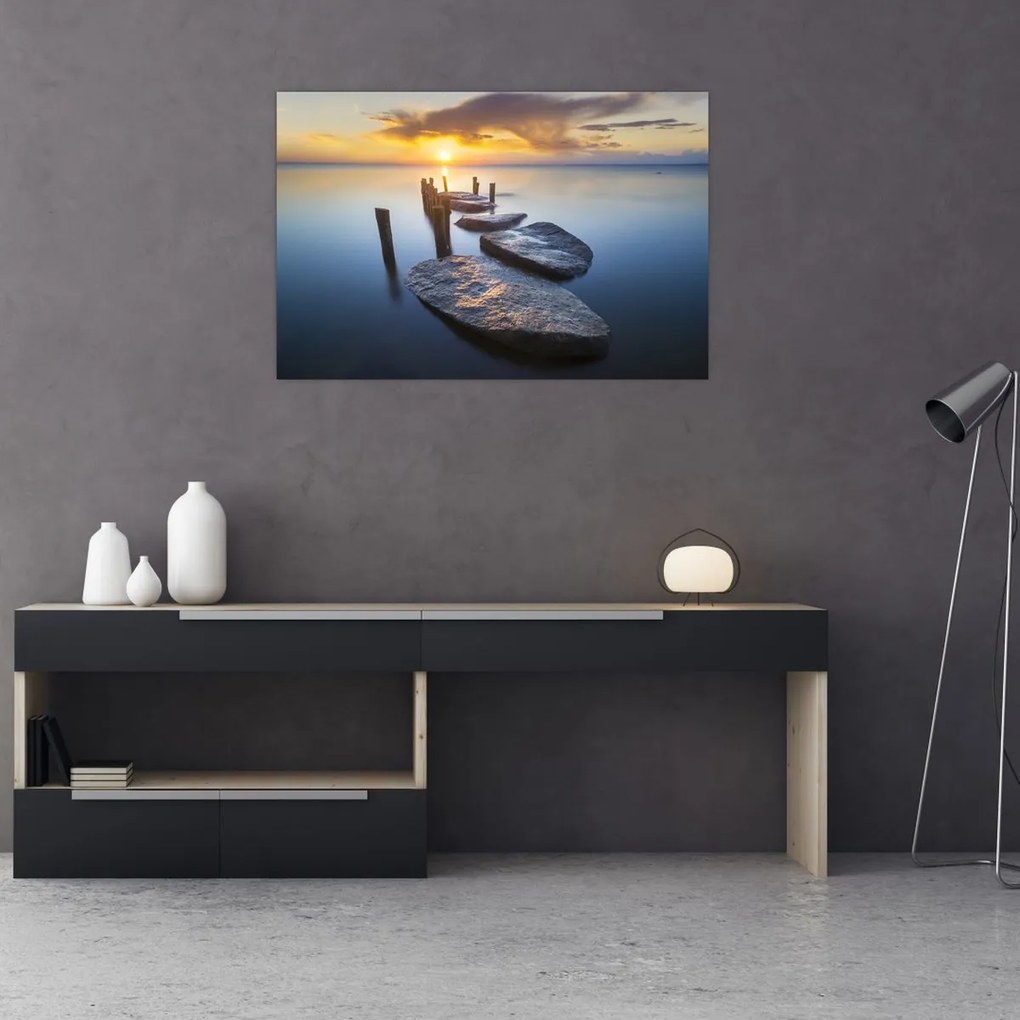 Tablou - Dig de piatră (90x60 cm)