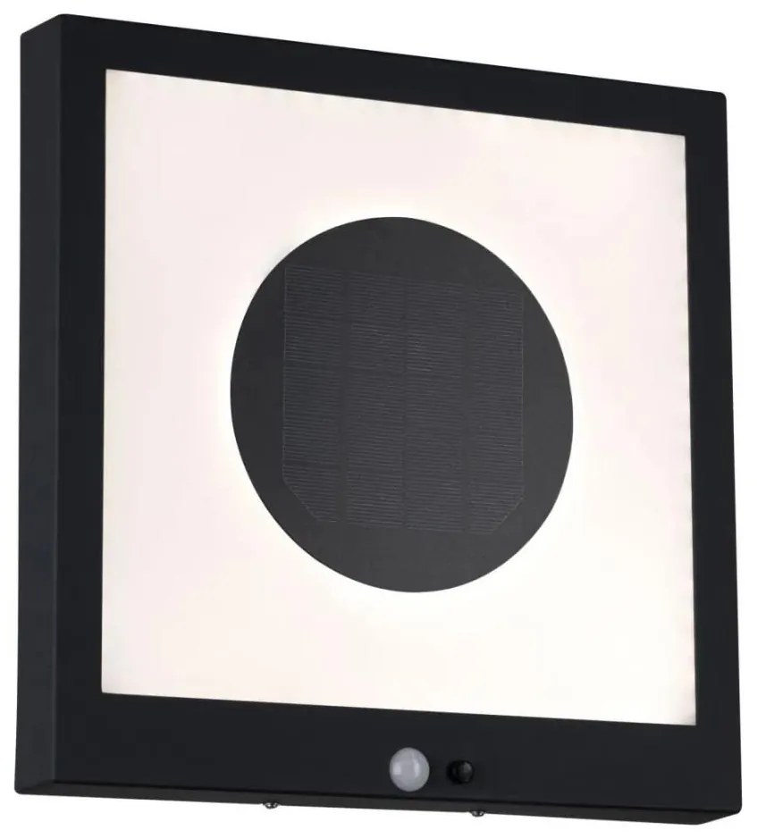 Paulmann 94263 - LED 1,2W IP44 lampă solară de perete cu senzor TAIJA 3,7V
