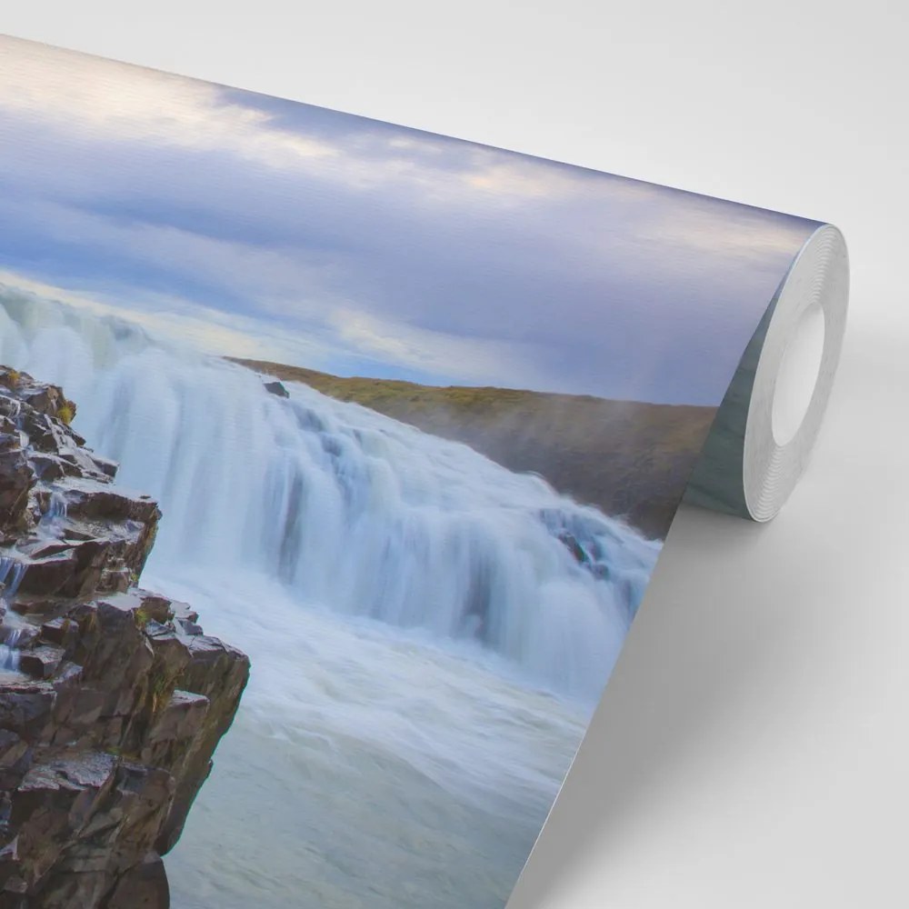 Fototapet cascade în Islanda