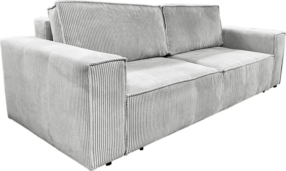 Canapea extensibilă, gri deschis, HARPERA BIG SOFA