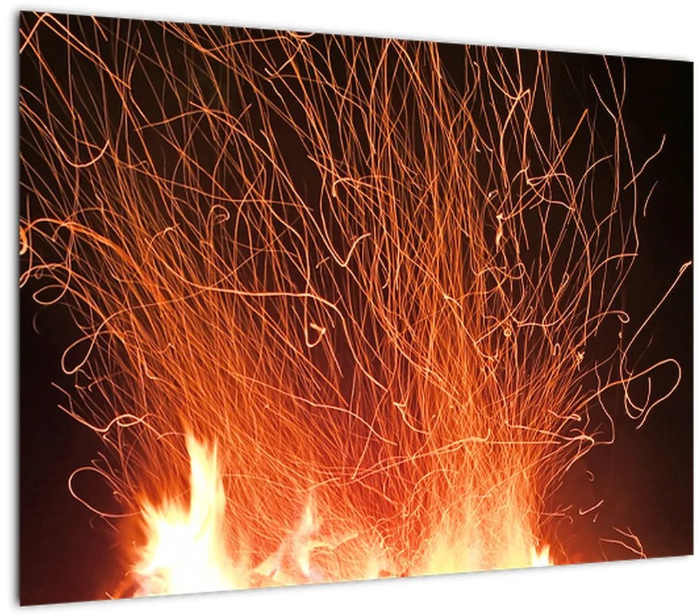 Tablou cu focul (70x50 cm)