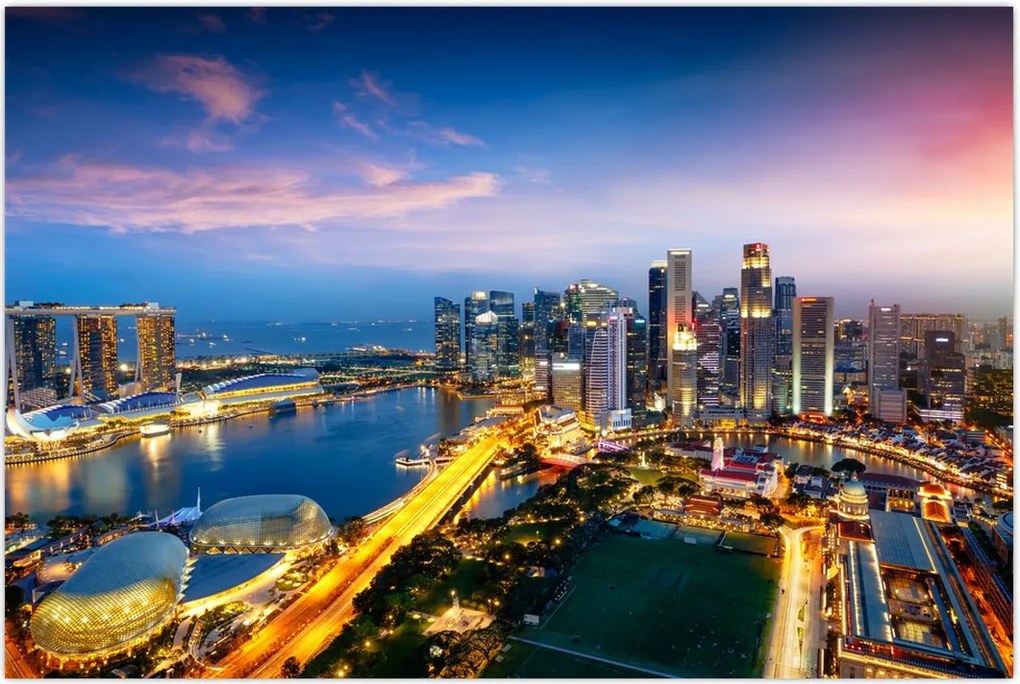 Tablou - Singapore, Asia (90x60 cm)