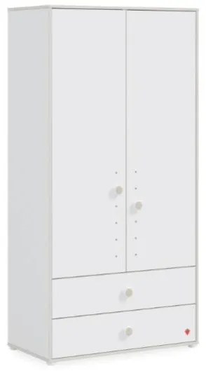 Dulap cu 2 usi MONTES WHITE