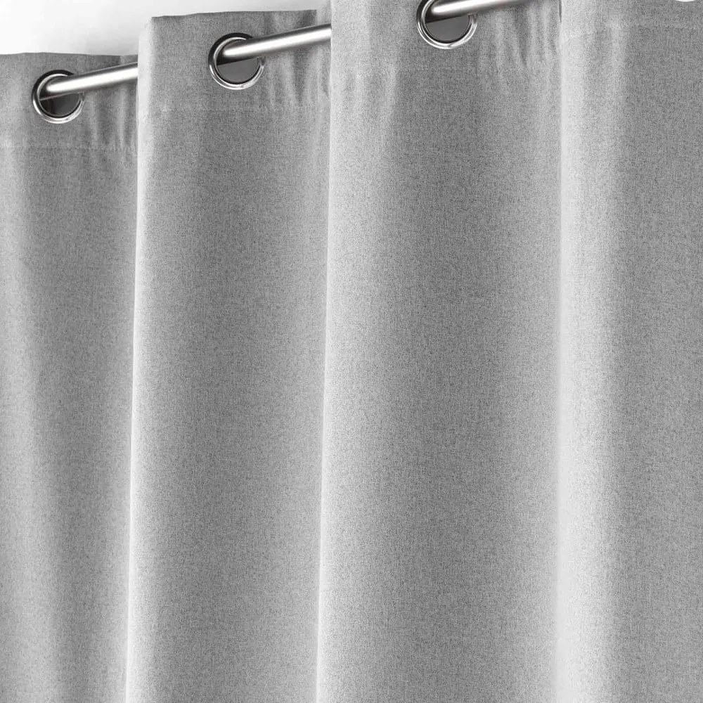 Draperie gri deschis antifonică 140x260 cm Jupiter – douceur d'intérieur