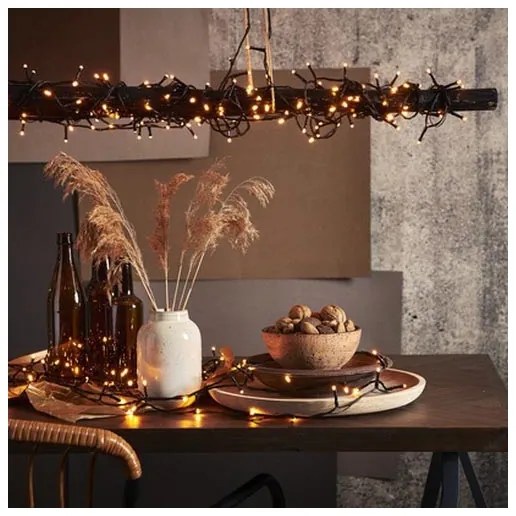 Instalație LED de Crăciun de exterior GOLDEN 360xLED 30,2m IP44 alb cald Eglo 410813