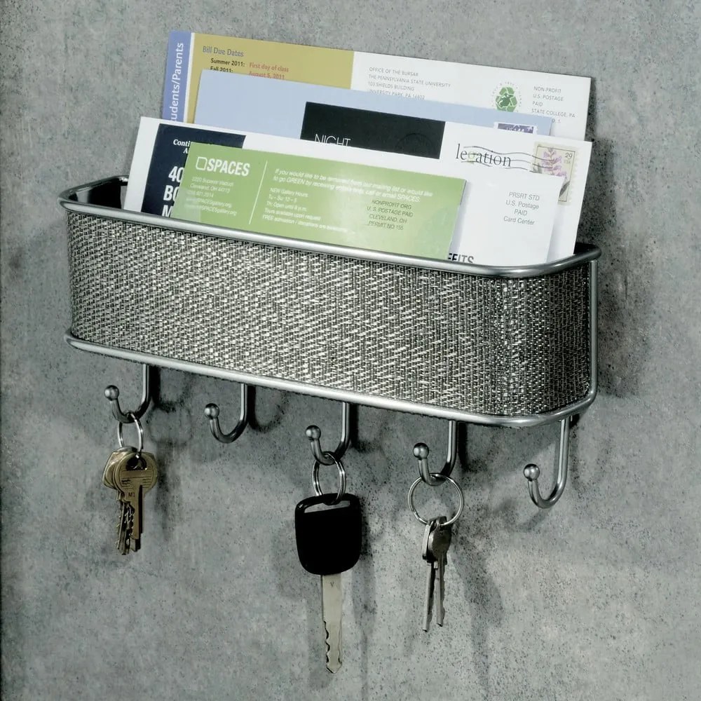 Cuier metalic de perete pentru chei Twillo - iDesign