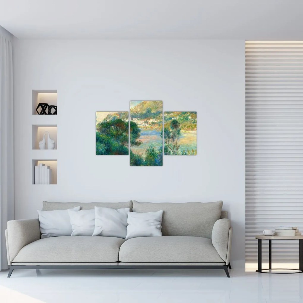 Tablou - Auguste Renoir, View of Monte Carlo from Cap Martin, reproducere (90x60 cm)