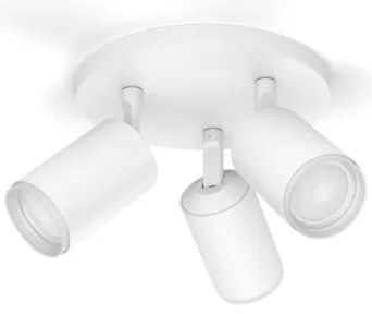 Spot LED RGBW dimabil Philips Hue FUGATO 3xGU10/5,7W/230V alb