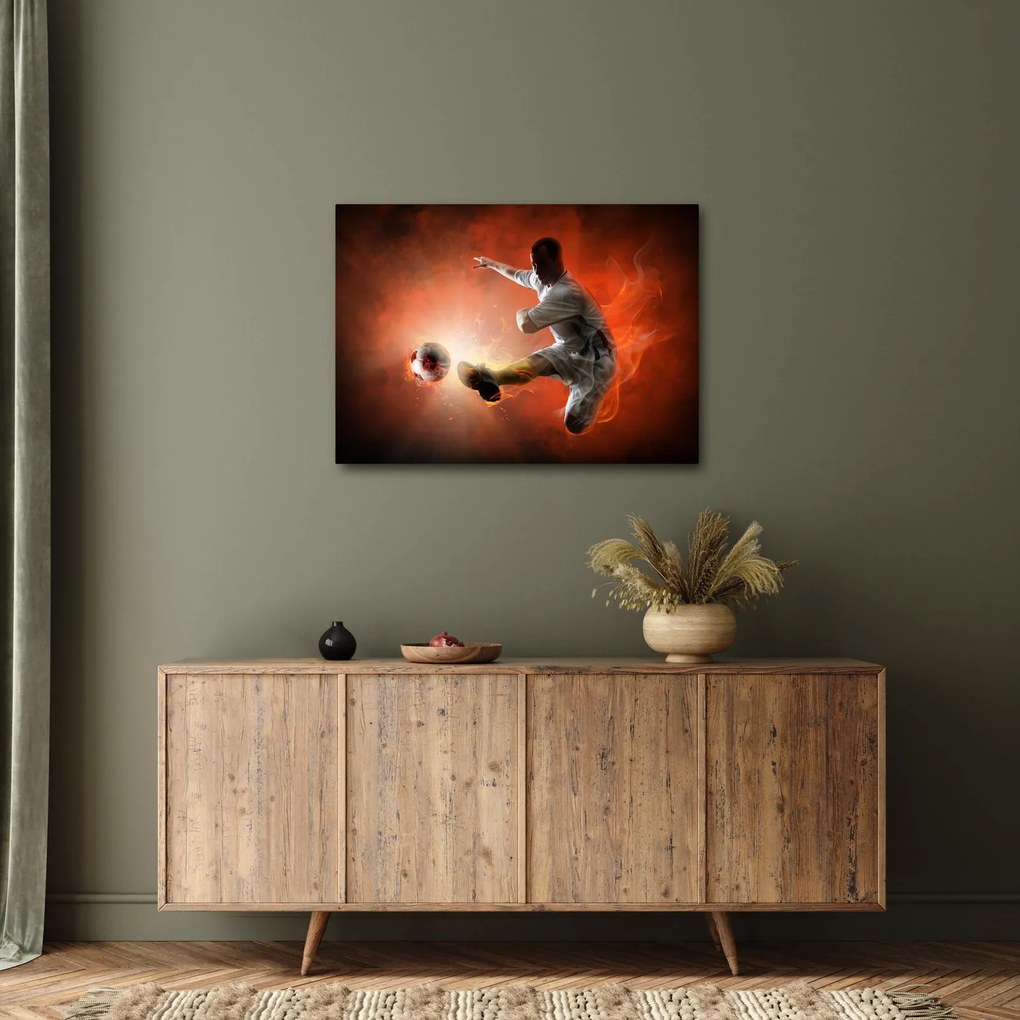 Tablou - Fotbalistul (70x50 cm)