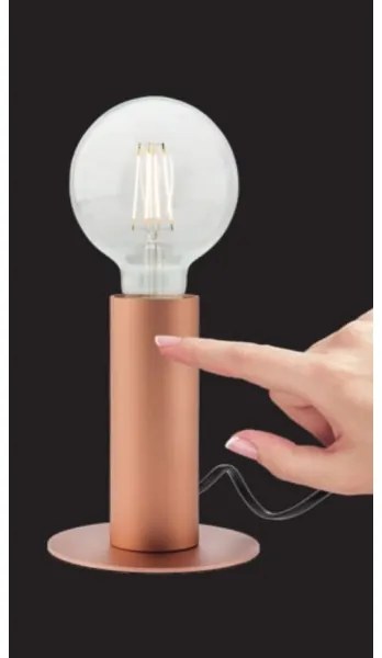 Lampă tactilă de masă RIVET 1xE27/42W/230V cupru Redo 01-2131