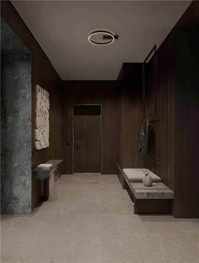 Aplica circulara perete sau tavan LED CCT SEMPER 40cm