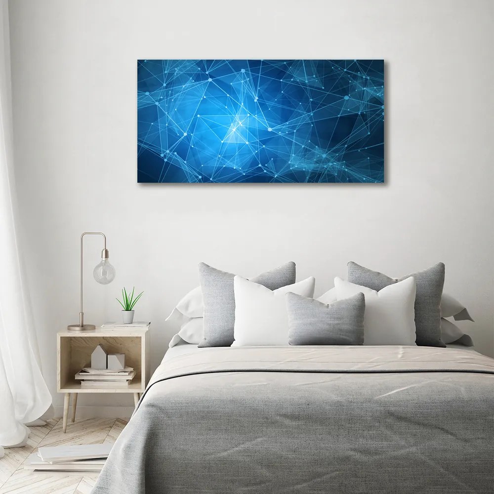 Print pe canvas Linii albastre