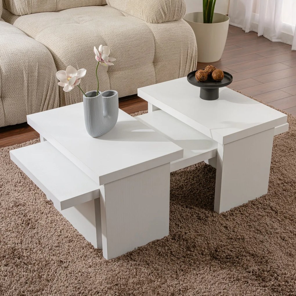 Masă de cafea Sanctuary Wood White