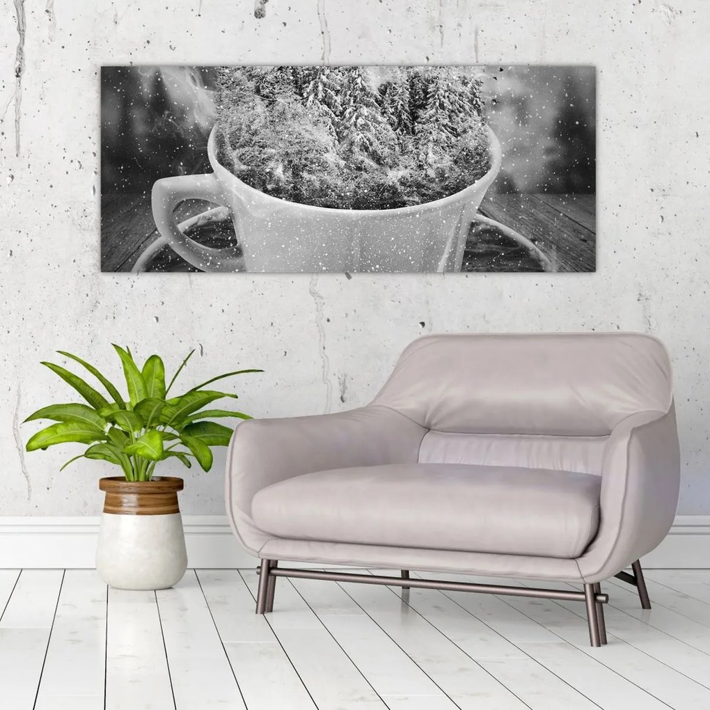 Tablou - O ceașcă de natură (120x50 cm)