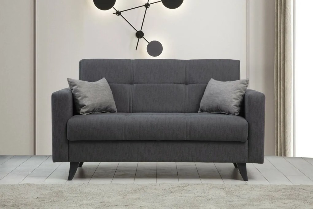 Canapea extensibilă Polya Dark Grey