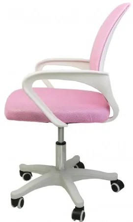 JAKS SCAUN BIROU ERGONOMIC RUZ - ALB KO03