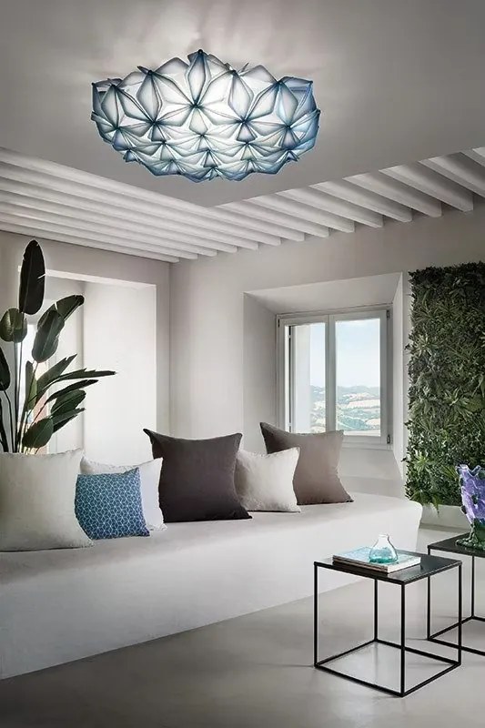Aplica perete sau tavan design unicat realizata manual La Vie Large Blue