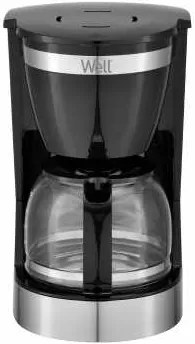 Cafetiera Scent 800W 1.25l negru Well