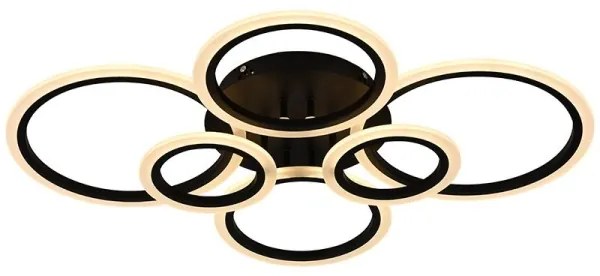 Lustră LED dimabilă aplicată LED/85W/230V 3000-6500K + telecomandă