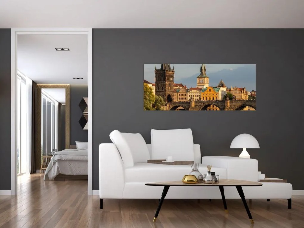 Tablou - Podul lui Carol (120x50 cm)