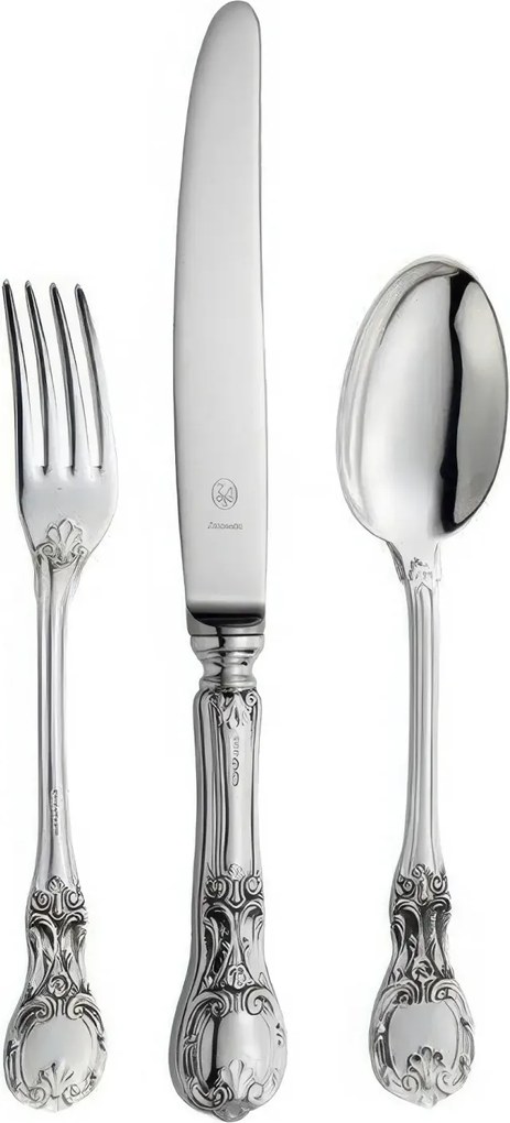 Set tacamuri argint masiv Vittoriano Limited, 36 piese