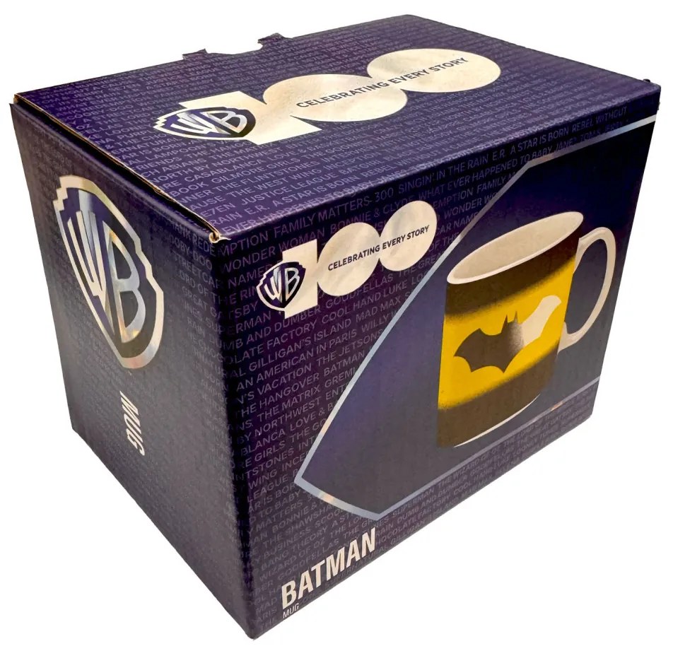 Batman Caped Crusader cană din porțelan 325 ml (11 oz) în Cutie Cadou