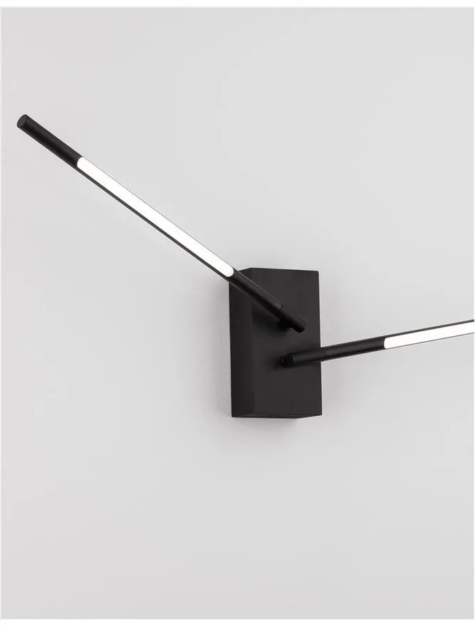 Aplica LED design modern RACCIO negru