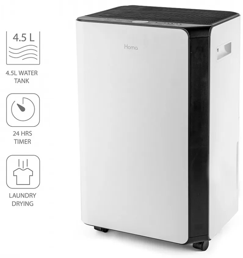 Dezumidificator Homa HDH-20T33, 20L/24h 1007091