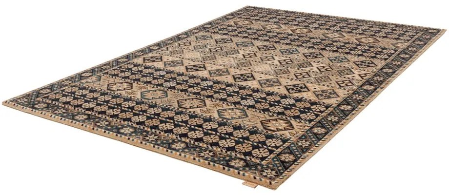 Covor maro din lână 170x240 cm Astrid – Agnella