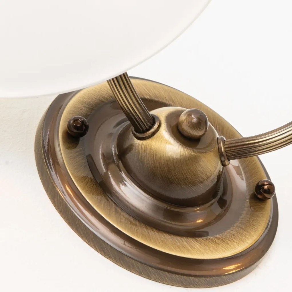 Aplica de perete realizata manual design rustic ARTDESIGN, patina/ champagne