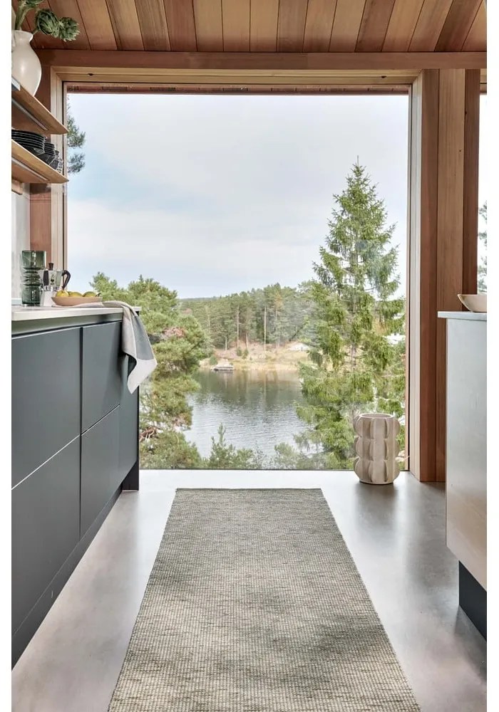 Prosop de vase din amestec de in 46x66 cm Otto Olive – Pappelina