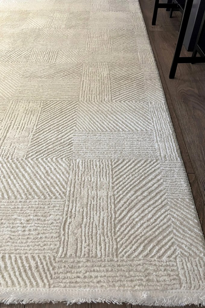 Covor hol Conceptum Hypnose 80/300 cm, Culoare: Cremă