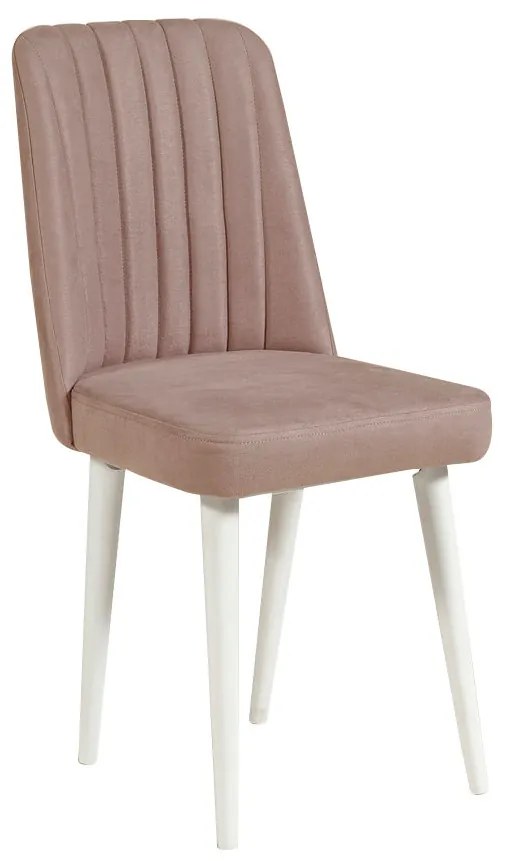 Set mobilier sufragerie Vlasta 1 (alb + maro deschis) (pentru 4 persoane). 1072380