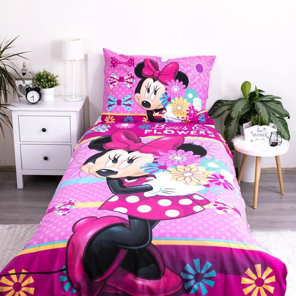 Lenjerie de pat copii Minnie