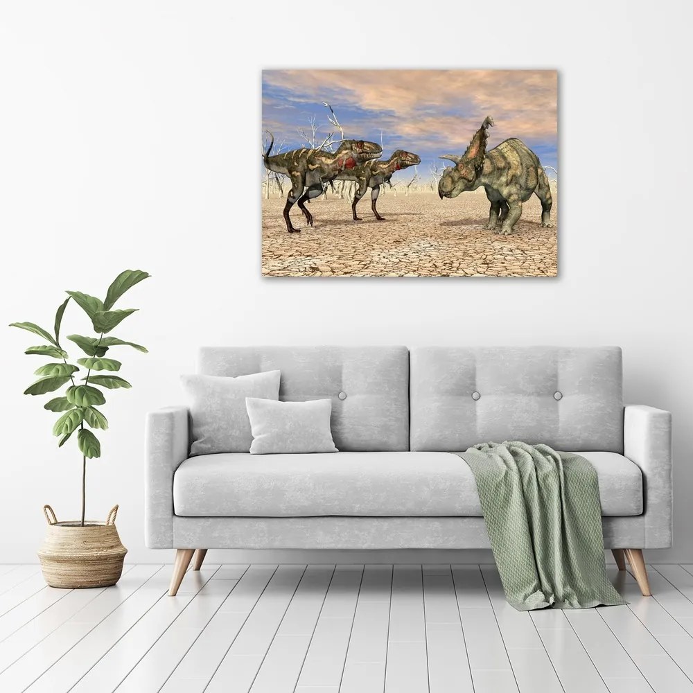 Tablou pe pânză canvas Dinozauri
