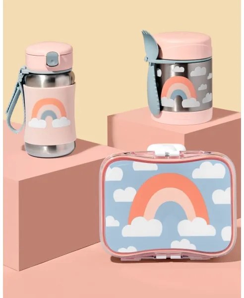 Skip Hop - Termos pentru mâncare SPARK STYLE 325 ml cu lingură/furculiță, curcub